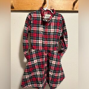 Kiel James Patrick Cozy Cabin Flannel Dress Size 8